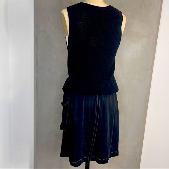 All Saints 2 in 1 black dress - Picture 4 of 5